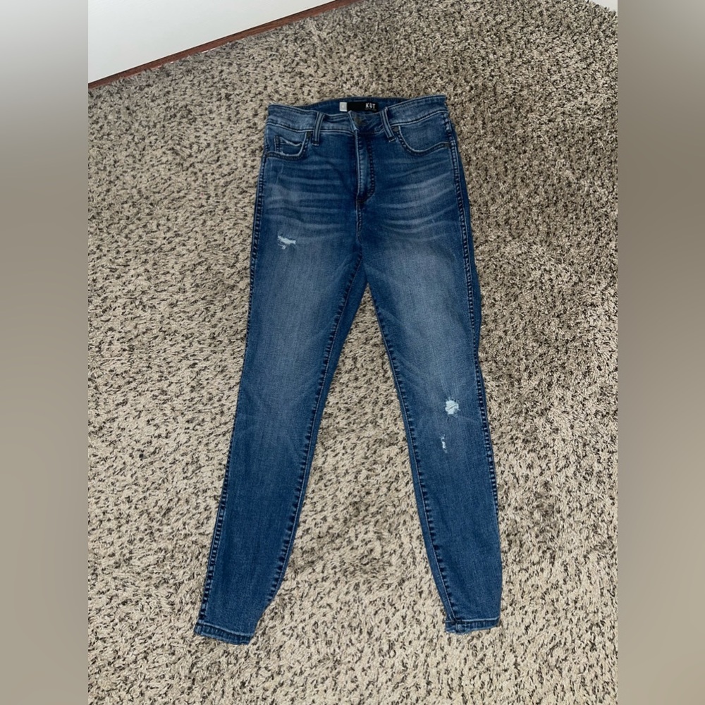 KUT High Rise Skinny Jeans